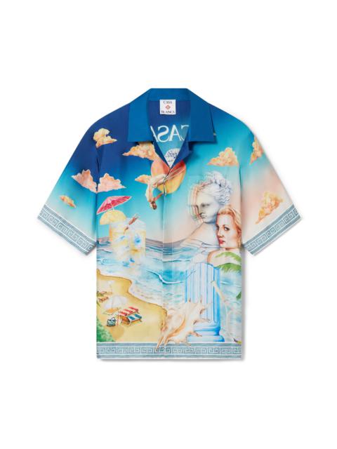 CASABLANCA Le Plongeon Silk Shirt | Casablanca Paris