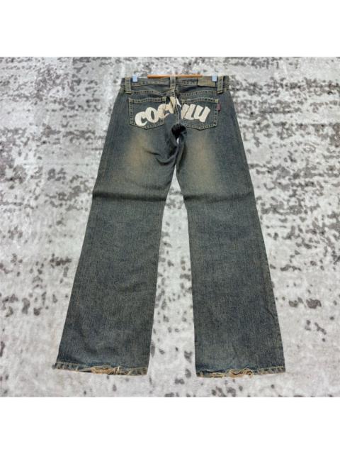 Hysteric Glamour Vintage COCOLULU Y2K Straight Leg Acid Wash Unisex Jeans