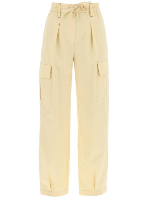 Brunello Cucinelli Gabardine Utility Pants With Pockets And