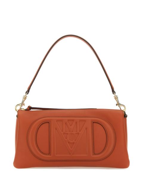 MCM Dark orange Mode Travia shoulder bag