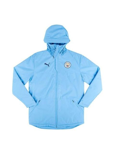 PUMA PUMA 2020-21 Manchester City Winter Training Jacket 'Blue' 757899-01