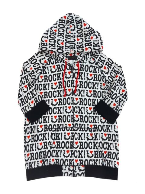 Other Designers RARE! WORLDWIDE LOVE JAPANESE BRAND "ROCK" HOODIE