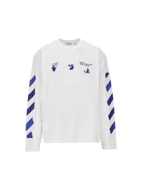 Off-White Off-White Bacco Arrow Skate Cotton T-shirt White