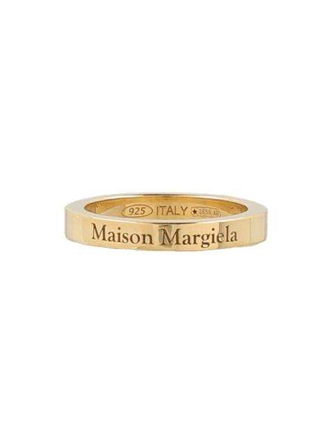 Maison Margiela Logo Engraved Ring