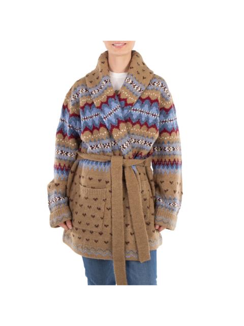 Polo Ralph Lauren Polo Ralph Lauren Jacquard Long Sleeve Wool Cardigan
