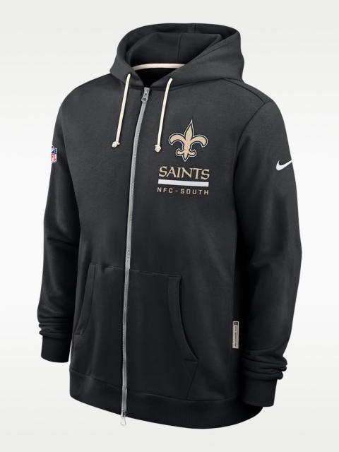 Nike New Orleans Saints Utility Player Sideline Men's Nike Dri-FIT NFL Full-Zip Hoodie