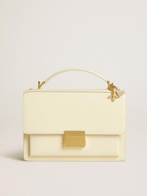 Golden Goose Venezia Bag in butter-colored boarded leather with double charm