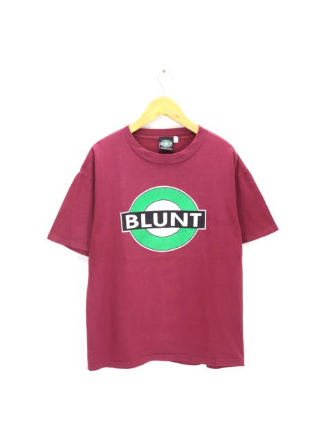 Other Designers VERY RARE! Vintage 90s BLUNT Skateboard T-shirt Big Logo Size Large
