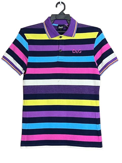Dolce & Gabbana DOLCE & GABBANA STRIPED POLO SHIRT