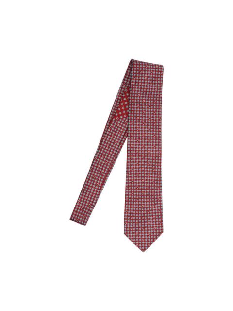 FERRAGAMO Ferragamo Men Turtle Print Silk Tie