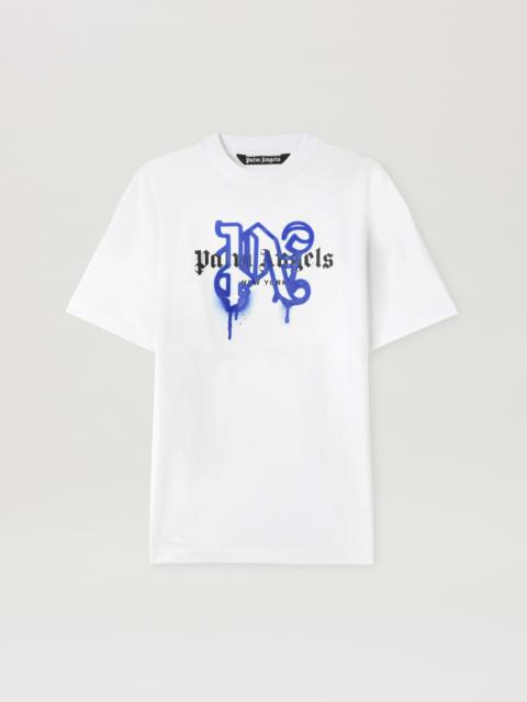 Palm Angels Monogram Spray City T-Shirt New York