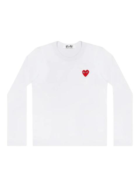 Comme des Garçons PLAY Red Emblem Tee