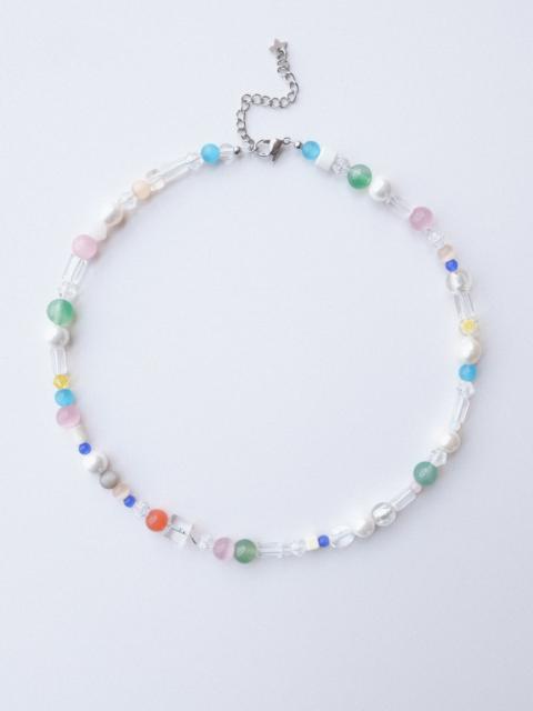 Other Designers Handmade Multicolour Freshwater Pearl Beaded Necklace 16.1in