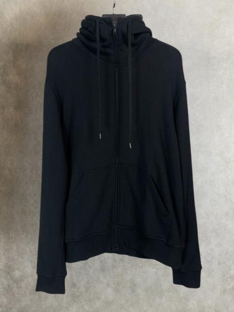 Yohji Yamamoto S’yte by yohji yamamoto ‘black is modest’ poem ninja hoodie