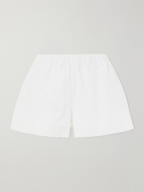LORETTA CAPONI Rosita Cotton Shorts