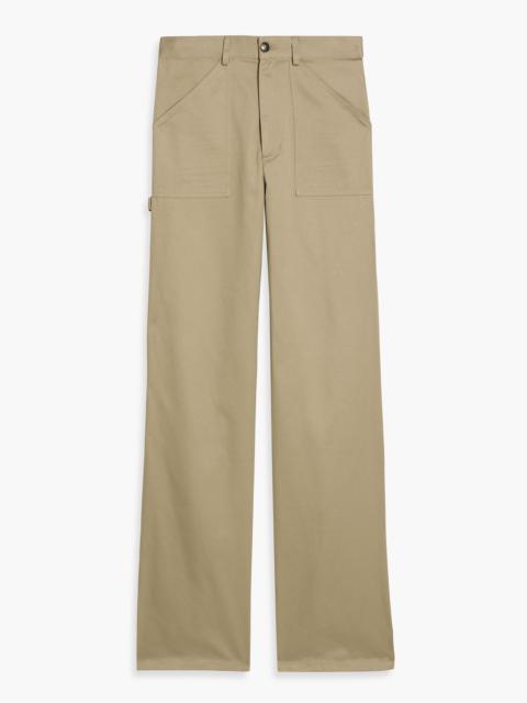 NILI LOTAN Quentin cotton flared pants