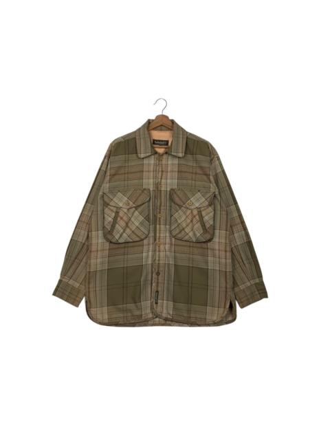 Timberland Vintage 90's TIMBERLAND Checked Flannel Jacket #2588-C117