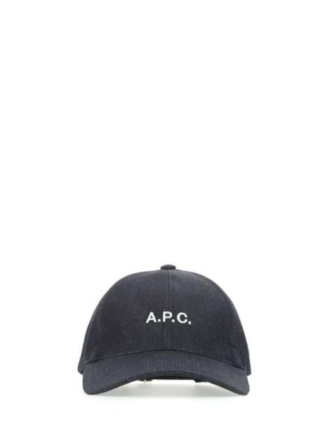 A.P.C. A.P.C. Man Denim Baseball Cap