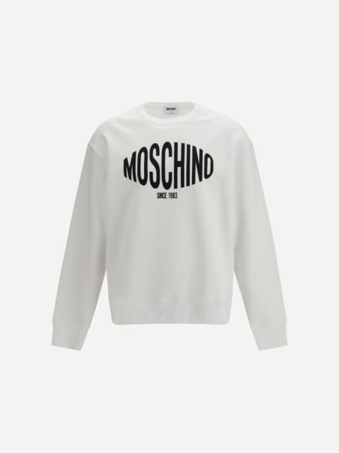 Moschino Printed organic cotton Sweatshirt