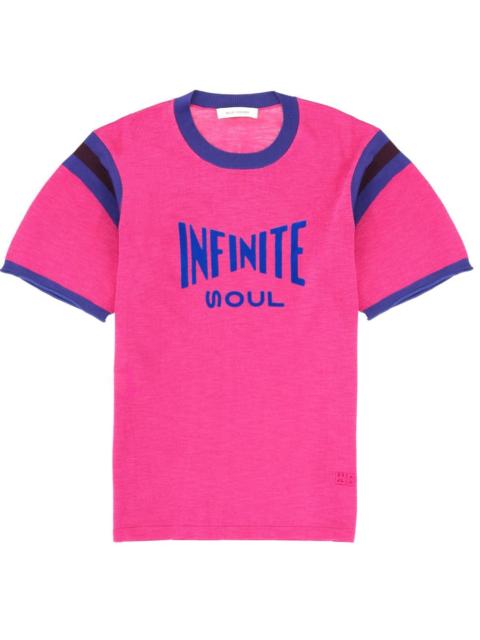 WALES BONNER SOUL T-SHIRT WITH PRINT