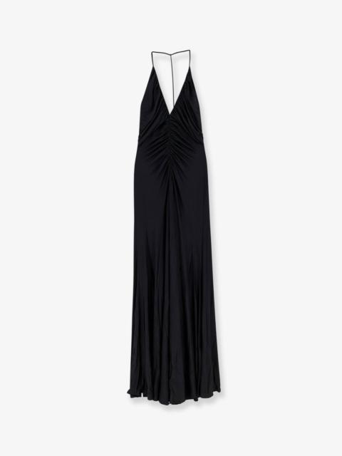 self-portrait Self Portrait Gathered Jersey Long Dress