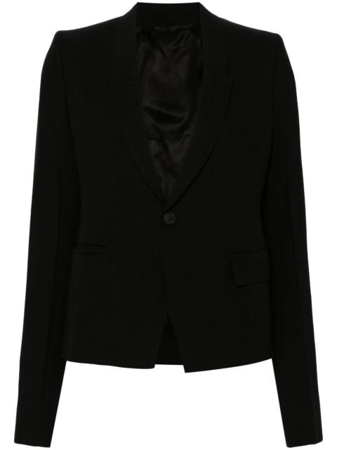 Rick Owens Grain De Poudre Blazer