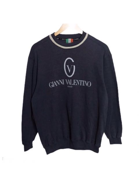 Gianni valentino big logo crewneck sweatshirt