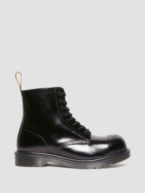 Dr. Martens 1460 Analine Leather Steel Toe Boots