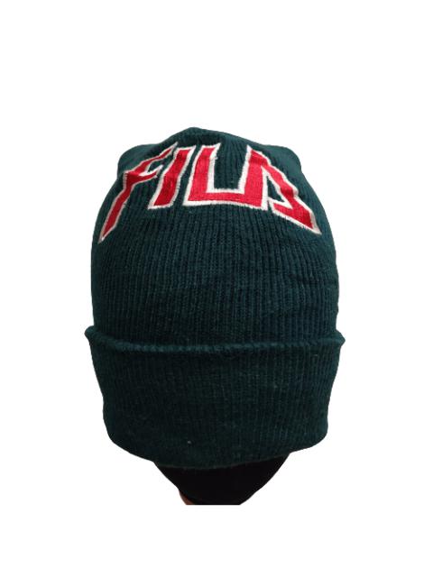 Other Designers Fila Embroidery Logo Beanie Hats