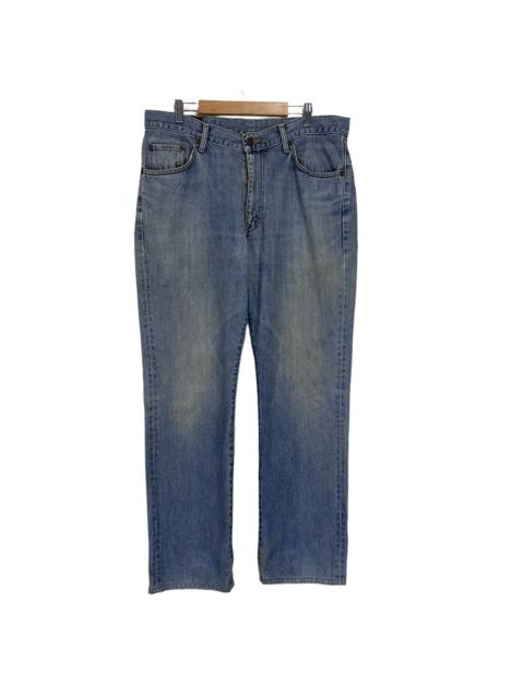 Other Designers Vintage Edwin 503 Regular Distressed Faded Light Blue Jeans