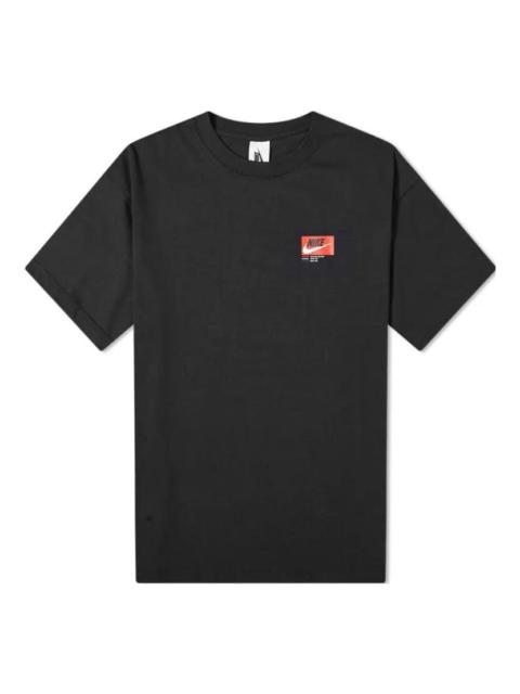Nike Nike ISPA Logo Tee 'Black University Red' CT8420-010