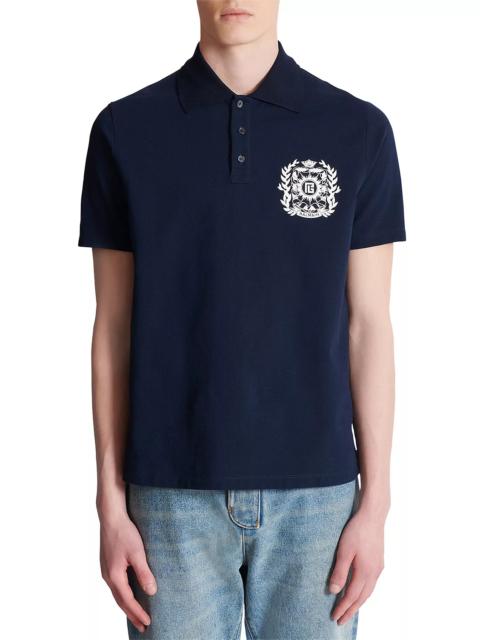 Balmain Emblem Polo Shirt