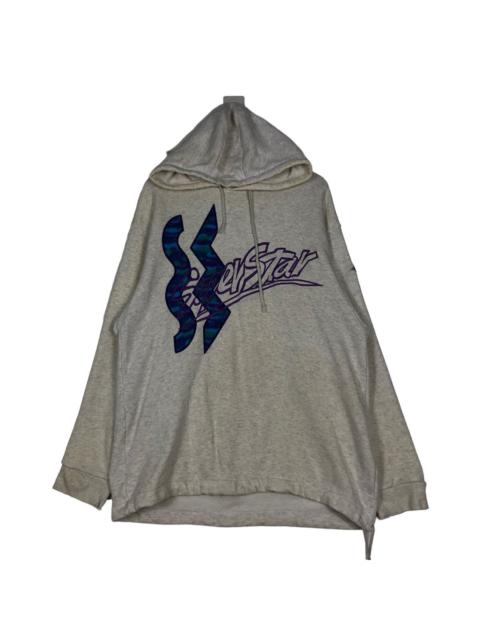 Other Designers 🔥VINTAGE SUPER STAR HOODIE PULL OVER BIG LOGO SPELL OUT