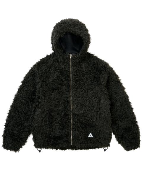 PALACE FURRY FLEECE JACKET BLACK