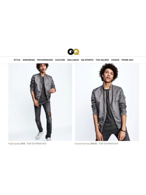 Other Designers RP$148 John Elliot x GAP x GQ MA-1 Bomber Flight jacket