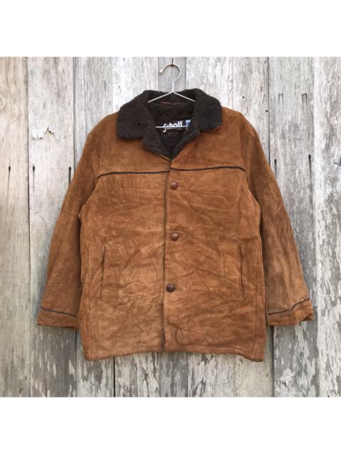 Other Designers Vintage - Vintage Schott N.Y.C Suede Leather Jacket