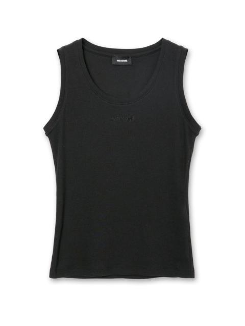 We11done LOGO SLEEVELESS TOP