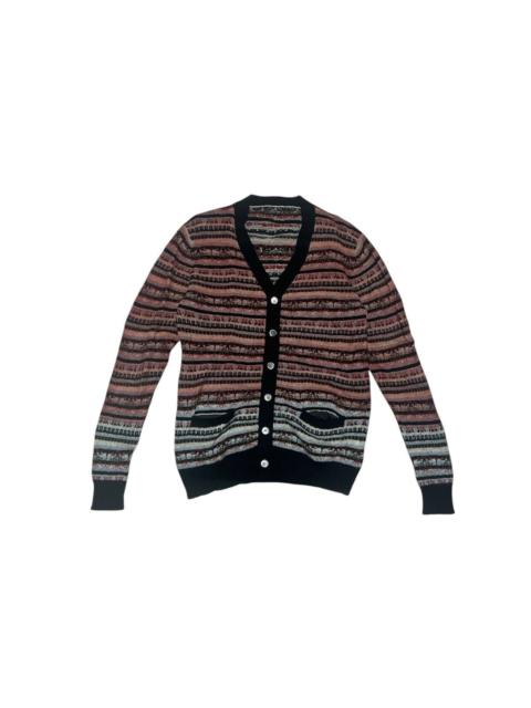 sacai AW13 Sacai wool knit cardigan sweater