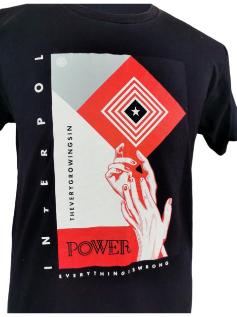 Other Designers Interpol Band Tshirt Collab Obey Brand