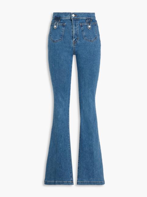 VERONICA BEARD Beverly high-rise flared jeans