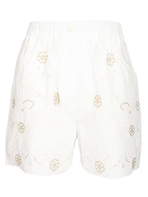 forte_forte Forte_Forte Women Shorts With Embroidery