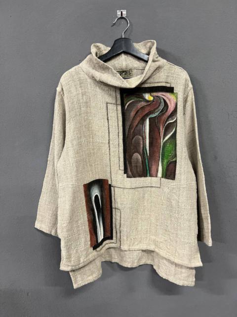 Other Designers Japanese Brand - REINA COTTON PRINTED SWEATER