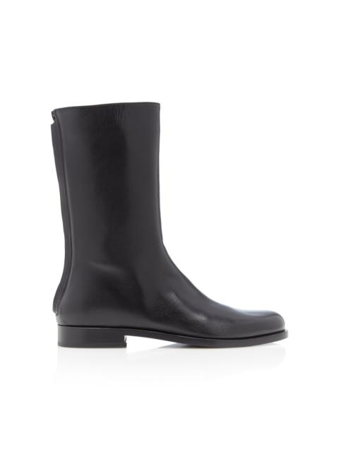 Bottega Veneta Achille Leather Boots black