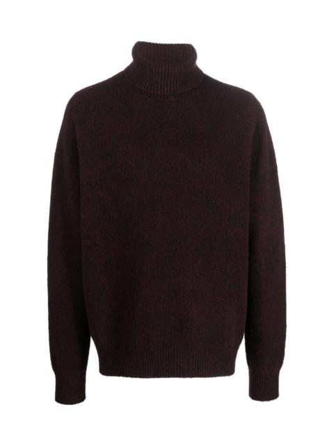 OAMC LOGO-KNIT ROLL-NECK JUMPER