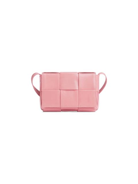 Bottega Veneta Bottega Veneta Mini Cassette Bag 'Ribbon/Silver'