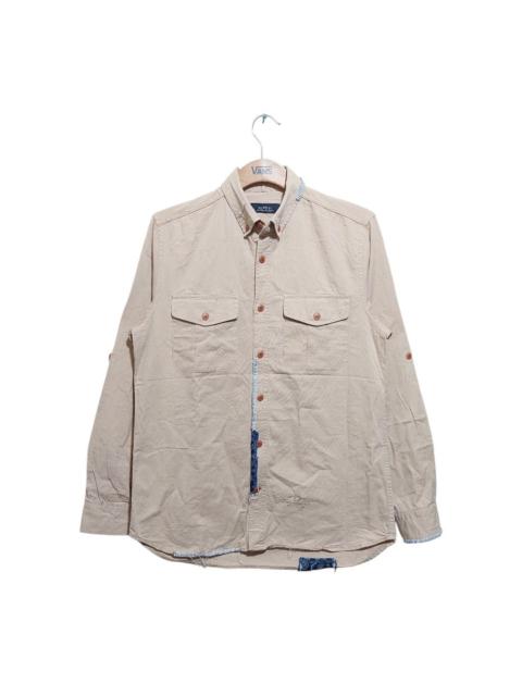 Aspesi ASPESI Work Shirt Custom Sashiko by Denim & Supply RL •