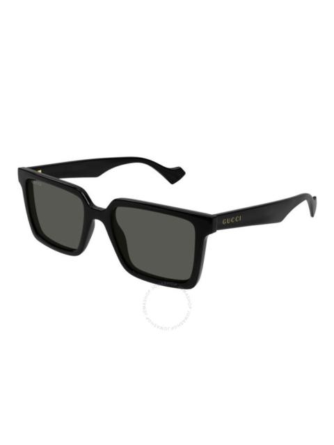 GUCCI Gucci Grey Square Men's Sunglasses GG1540S 001 55