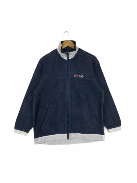 Other Designers Vintage - VINTAGE FILA SMALL LOGO CASUAL SPORTSWEAR FLEECE SWEATER