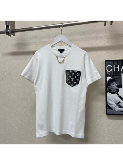 Louis Vuitton Louis Vuitton Monogram Chain Pocket Short Sleeve Top