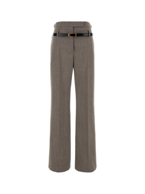 パンツ Prada Dove Grey Wool Blend Pant Prada Prada Women Dove Grey Wool Blend Pant | luosophy